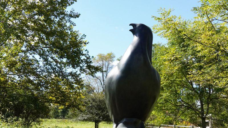 Heath Hen statue